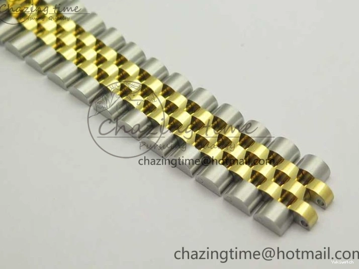 YG Stick Silver Bracelet on SS 126233 Markers ARF Jubilee Dial SS DateJust Best Edition 36 YG 1:1 SH3135 0505